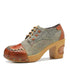 Vintage Stitch Heel Shoes